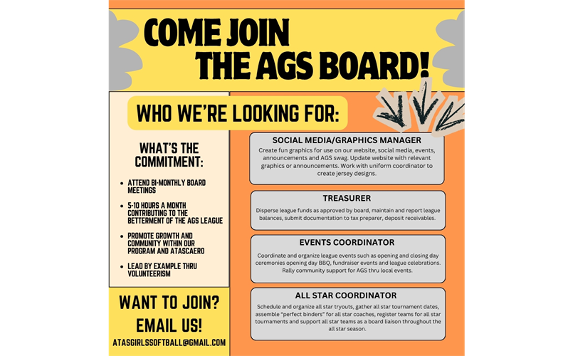 Board Members Needed 